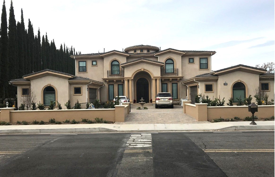 Custom luxury home construction and civil engineering by Newport Construction Group in Villa Park, CA
